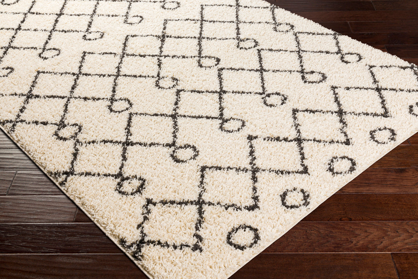 Beni Shag BSH-2313 Alfombra tejida a máquina de 6' x 9'