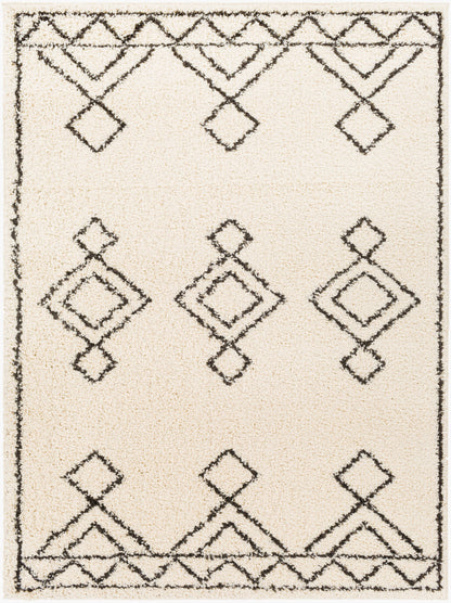 Beni Shag BSH-2314 Alfombra tejida a máquina de 5' x 7'