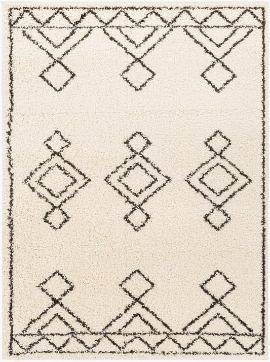 Beni Shag BSH-2314 Alfombra tejida a máquina de 5' x 7'