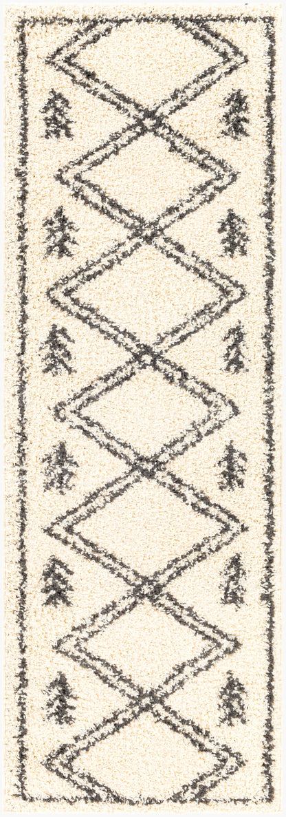 Beni Shag BSH-2315 7ft Runner Machine Woven Runner Rug