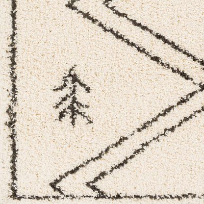 Beni Shag BSH-2315 7ft Runner Machine Woven Runner Rug