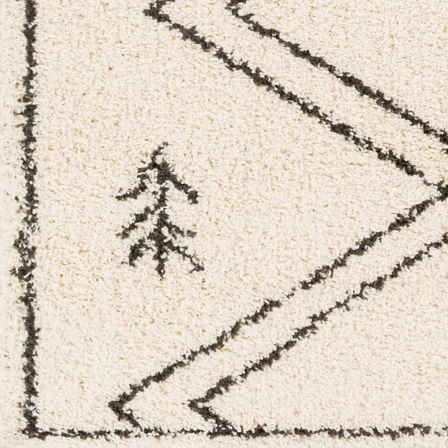 Beni Shag BSH-2315 6' x 9' Machine Woven Area Rug