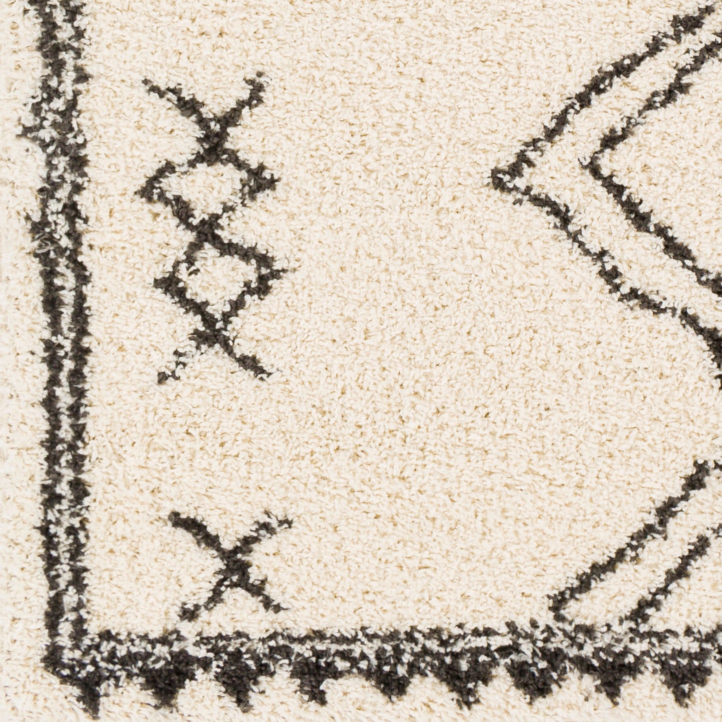 Beni Shag BSH-2316 7ft Runner Machine Woven Runner Rug