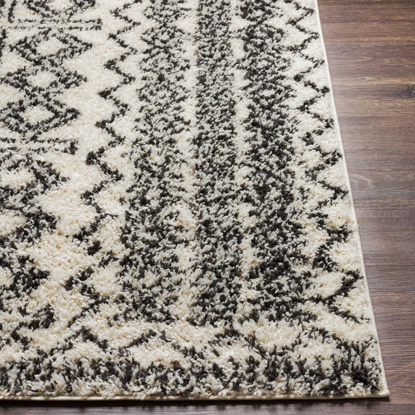 Beni Shag BSH-2317 6' x 9' Machine Woven Area Rug