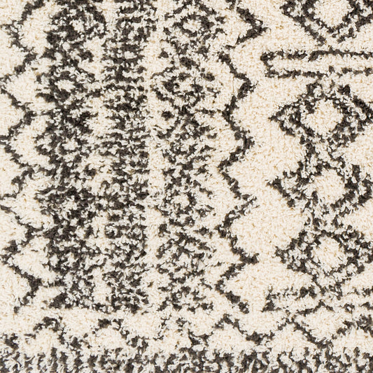 Beni Shag BSH-2317 5' x 7' Machine Woven Area Rug