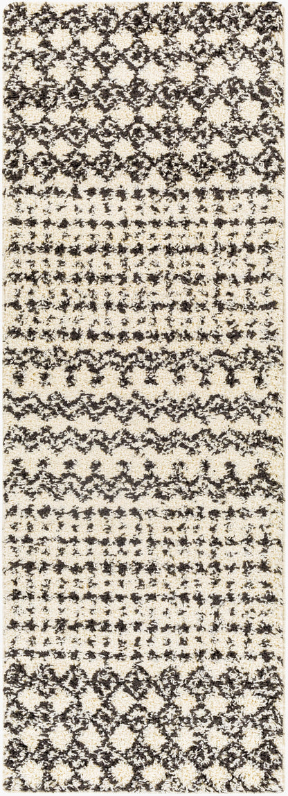 Beni Shag BSH-2319 7ft Runner Machine Woven Runner Rug