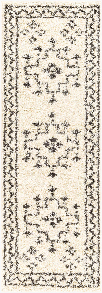 Beni Shag BSH-2320 7ft Runner Machine Woven Runner Rug