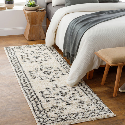 Beni Shag BSH-2320 7ft Runner Machine Woven Runner Rug