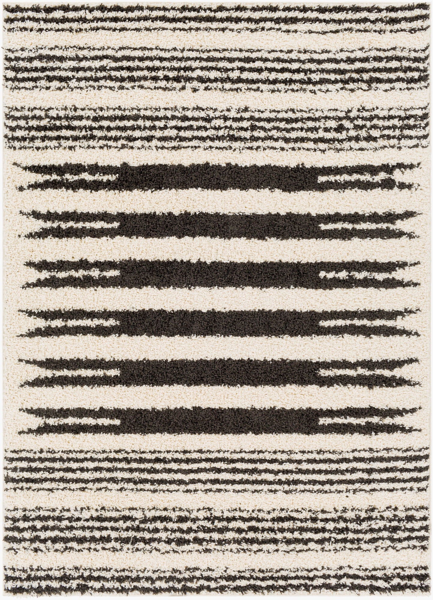 Beni Shag BSH-2322 6' x 9' Machine Woven Area Rug