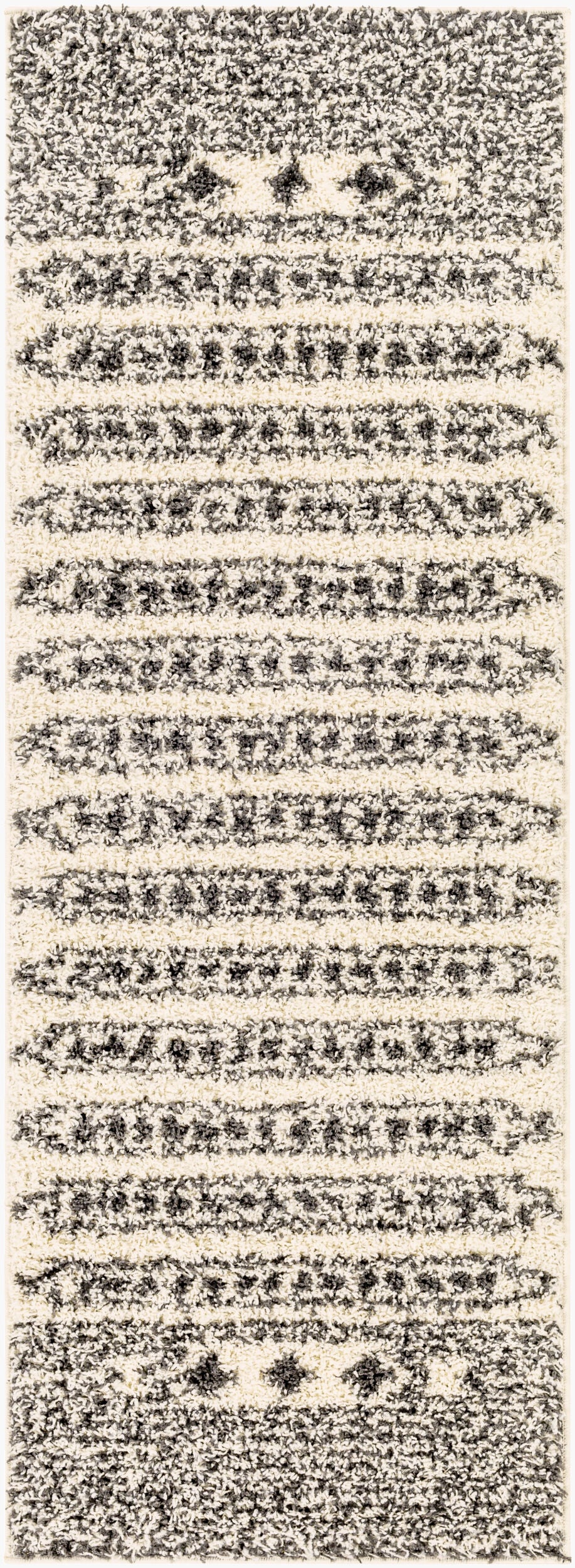 Beni Shag BSH-2323 7ft Runner Machine Woven Runner Rug