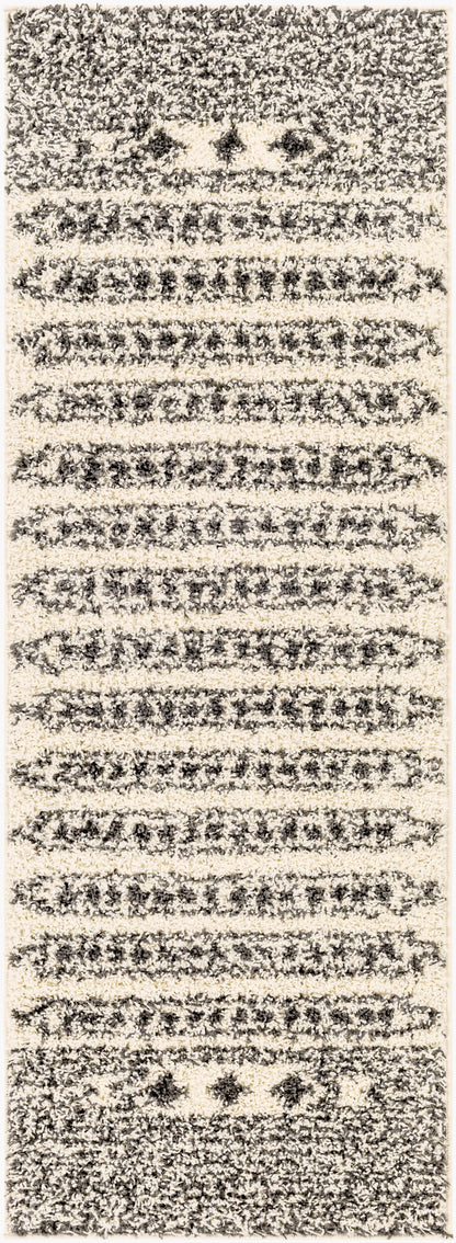 Beni Shag BSH-2323 7ft Runner Machine Woven Runner Rug