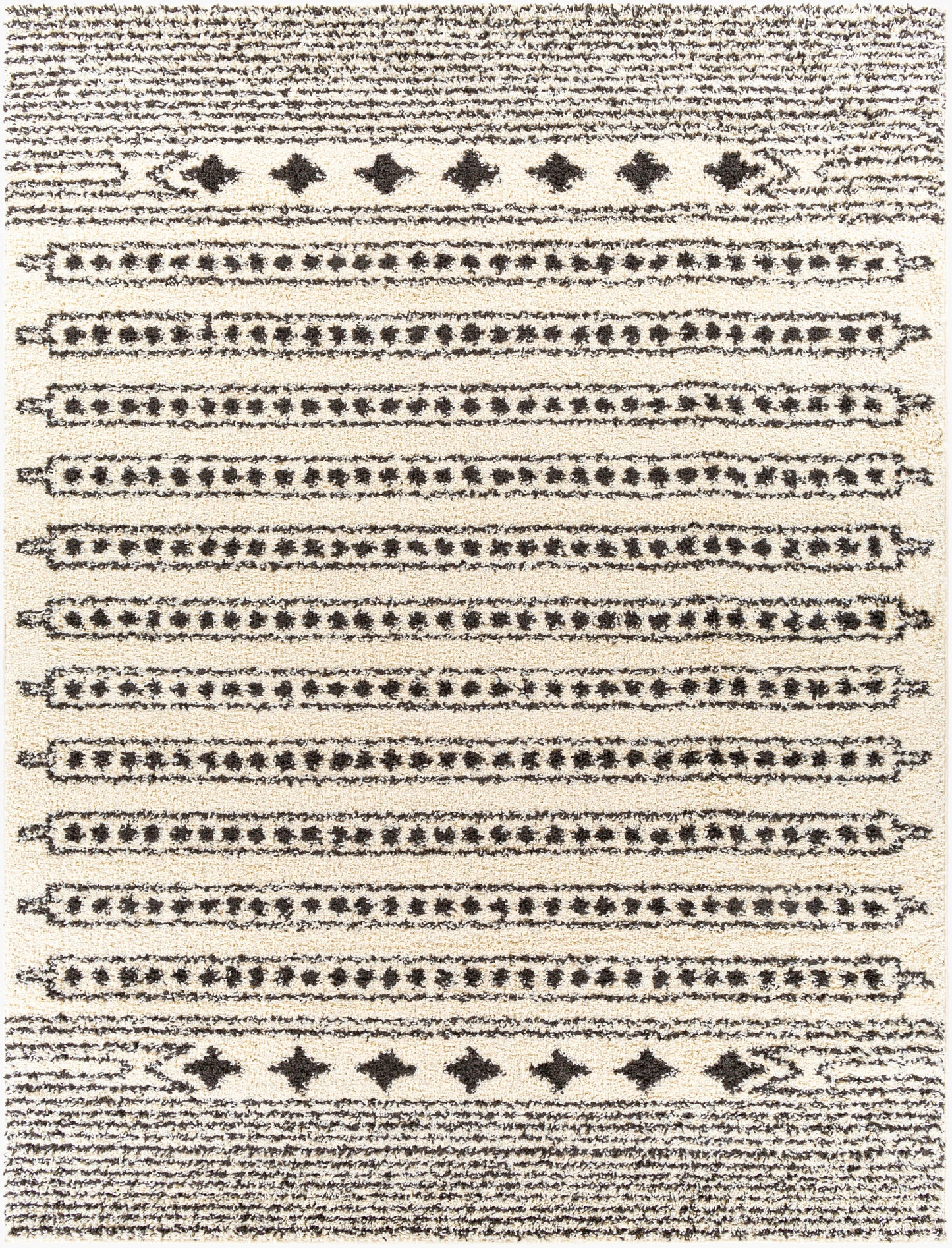 Beni Shag BSH-2323 8' x 10' Machine Woven Area Rug