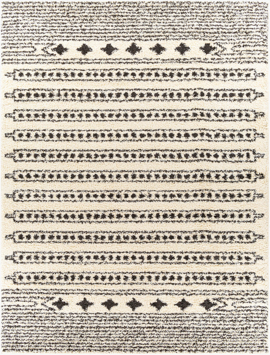 Beni Shag BSH-2323 6' x 9' Machine Woven Area Rug