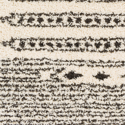 Beni Shag BSH-2323 5' x 7' Machine Woven Area Rug