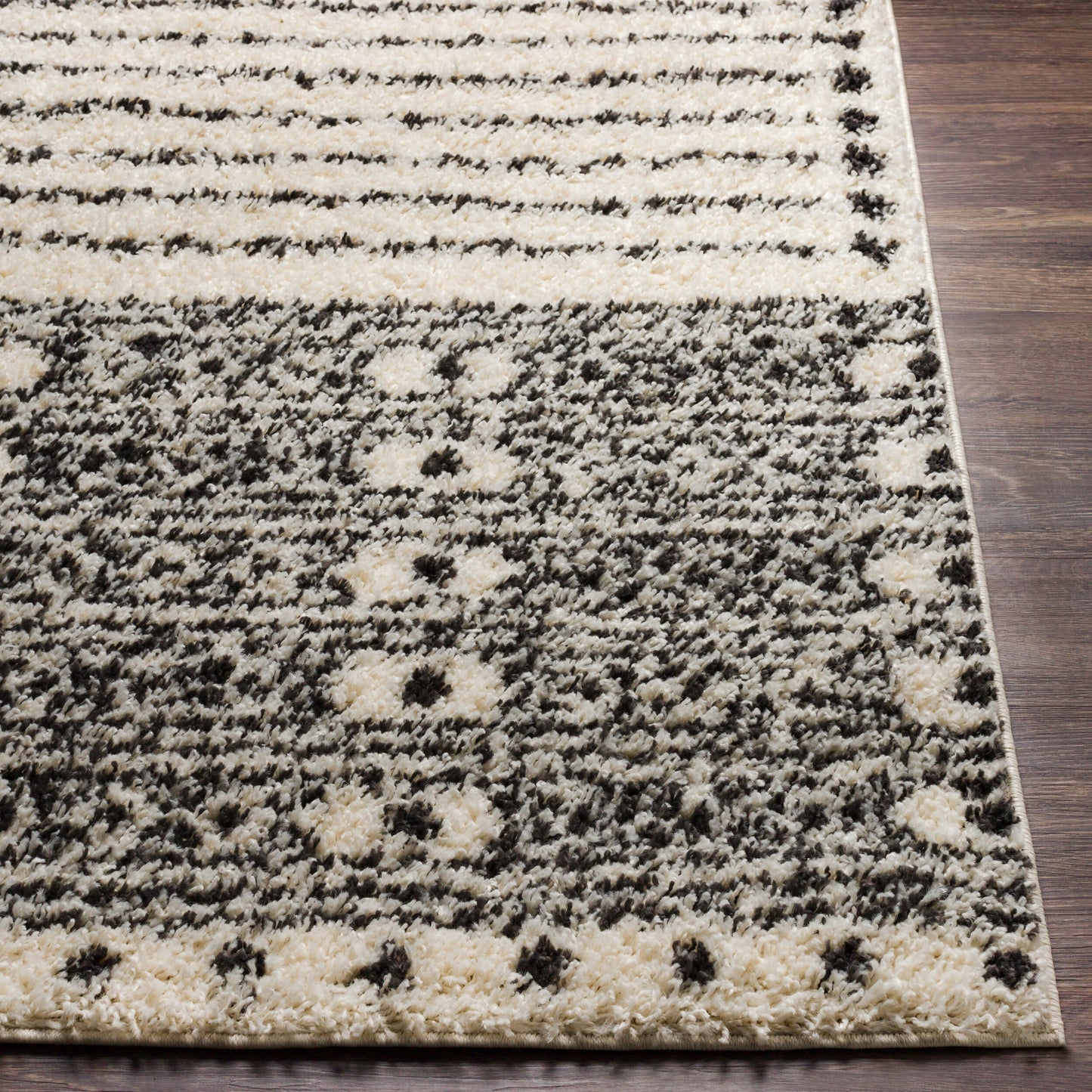 Beni Shag BSH-2324 6' x 9' Machine Woven Area Rug