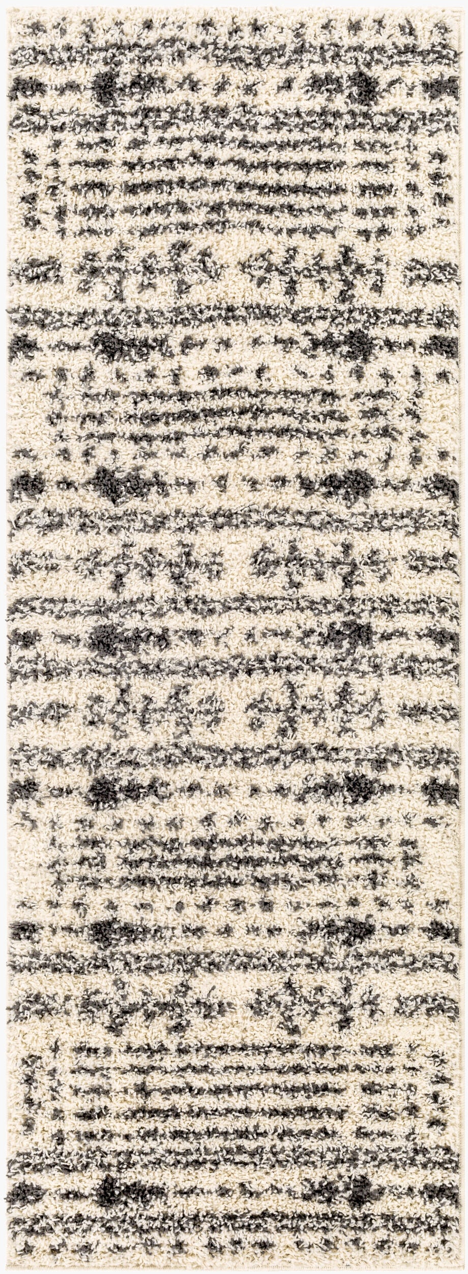 Beni Shag BSH-2326 7ft Runner Machine Woven Runner Rug