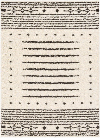 Beni Shag BSH-2327 5' x 7' Machine Woven Area Rug