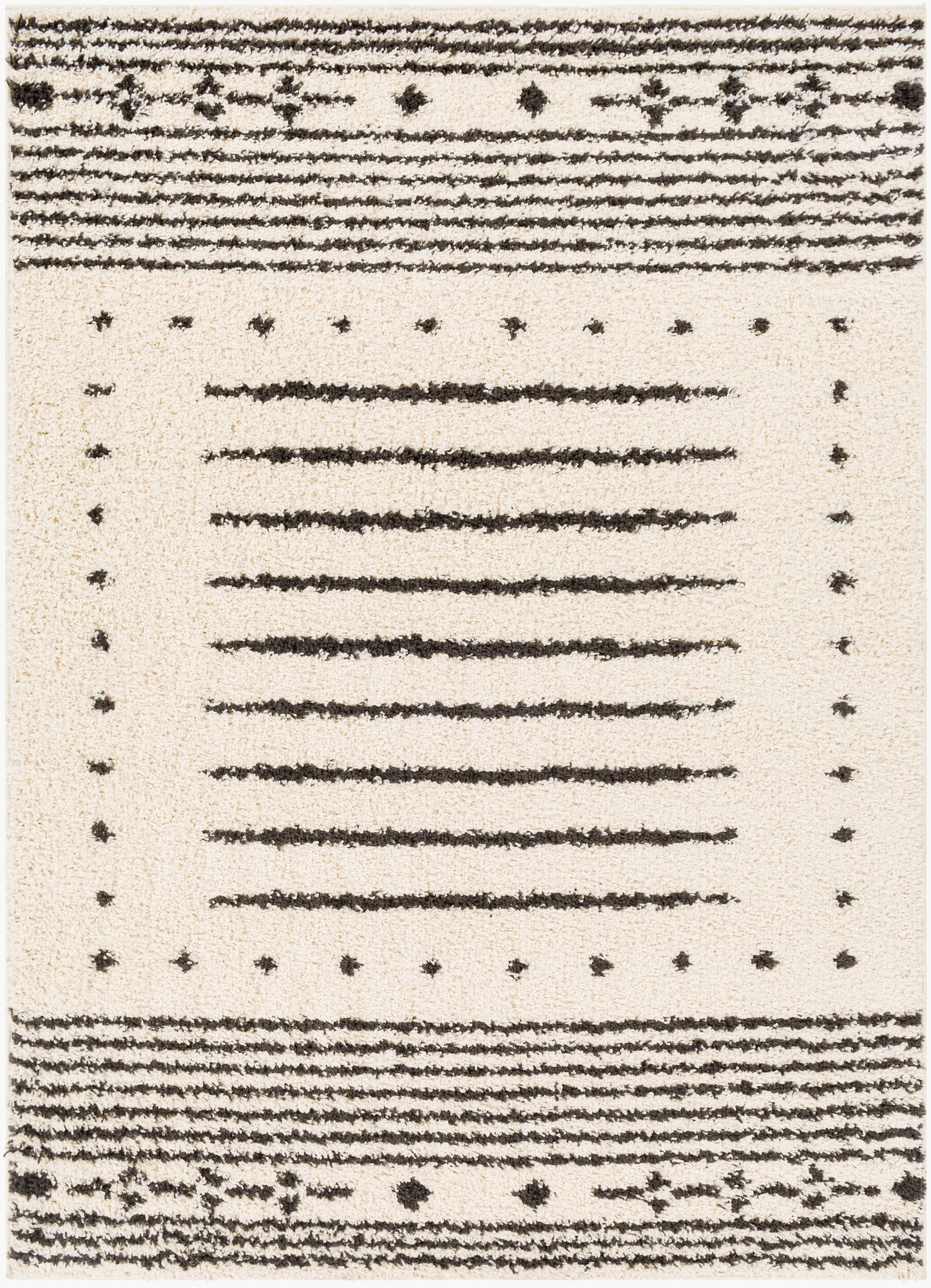 Beni Shag BSH-2327 8' x 10' Machine Woven Area Rug