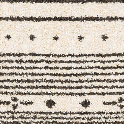 Beni Shag BSH-2327 5' x 7' Machine Woven Area Rug