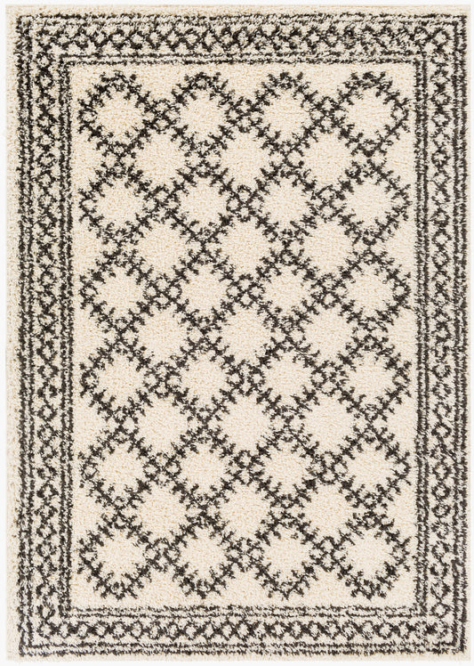 Beni Shag BSH-2328 Alfombra tejida a máquina de 5' x 7'