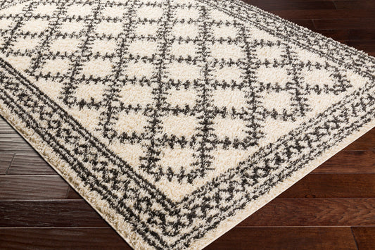 Beni Shag BSH-2328 Alfombra tejida a máquina de 5' x 7'