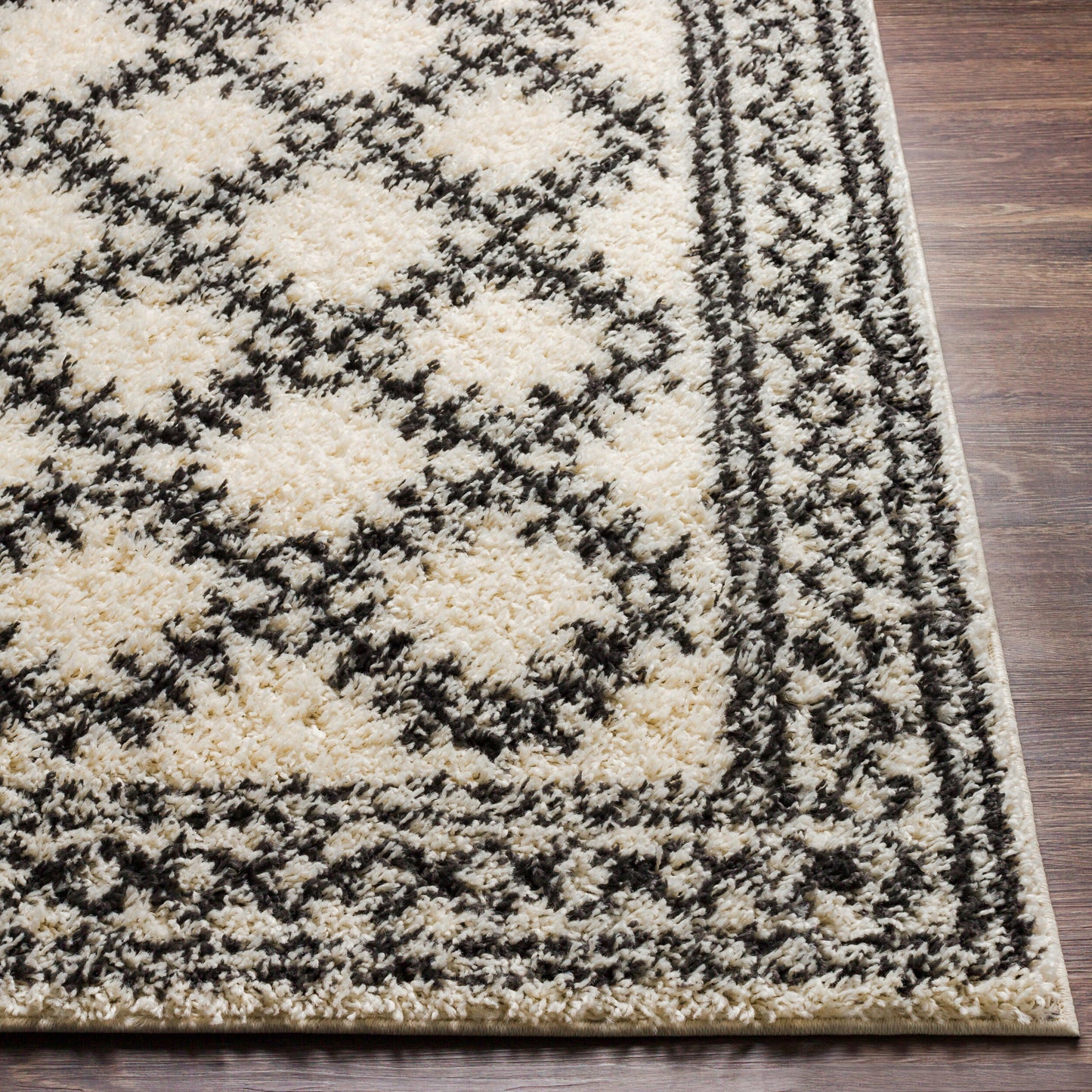 Beni Shag BSH-2328 7ft Runner Machine Woven Runner Rug