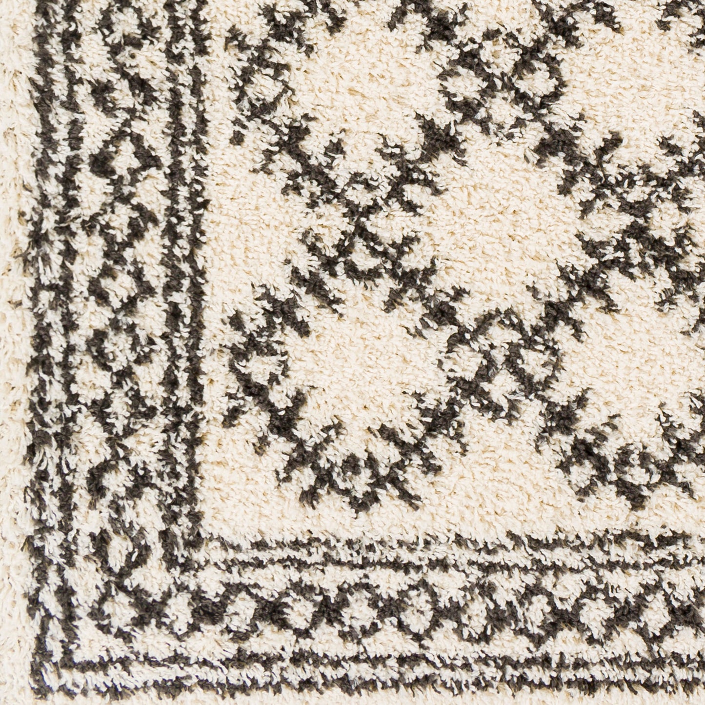 Beni Shag BSH-2328 6' x 9' Machine Woven Area Rug