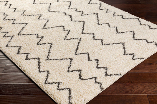 Beni Shag BSH-2329 7ft Runner Machine Woven Runner Rug