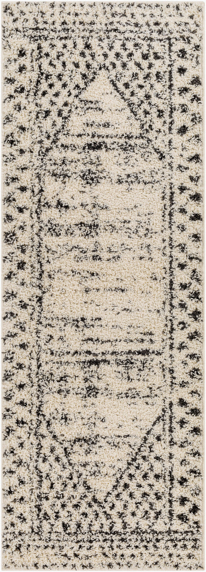 Beni Shag BSH-2330 7ft Runner Machine Woven Runner Rug