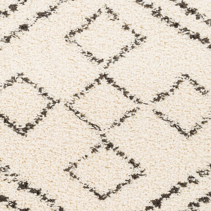 Beni Shag BSH-2331 7ft Runner Machine Woven Runner Rug