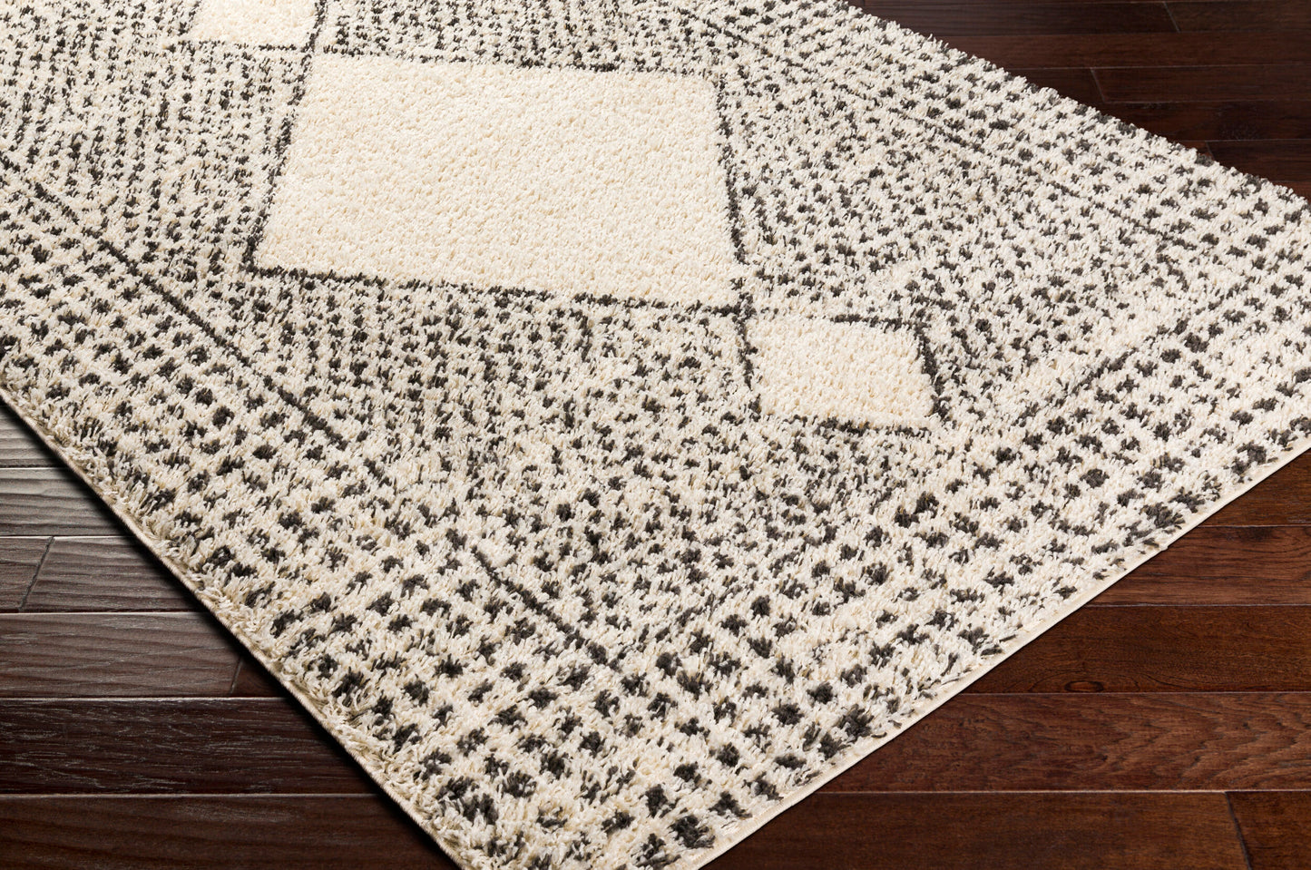 Beni Shag BSH-2332 7ft Runner Machine Woven Runner Rug