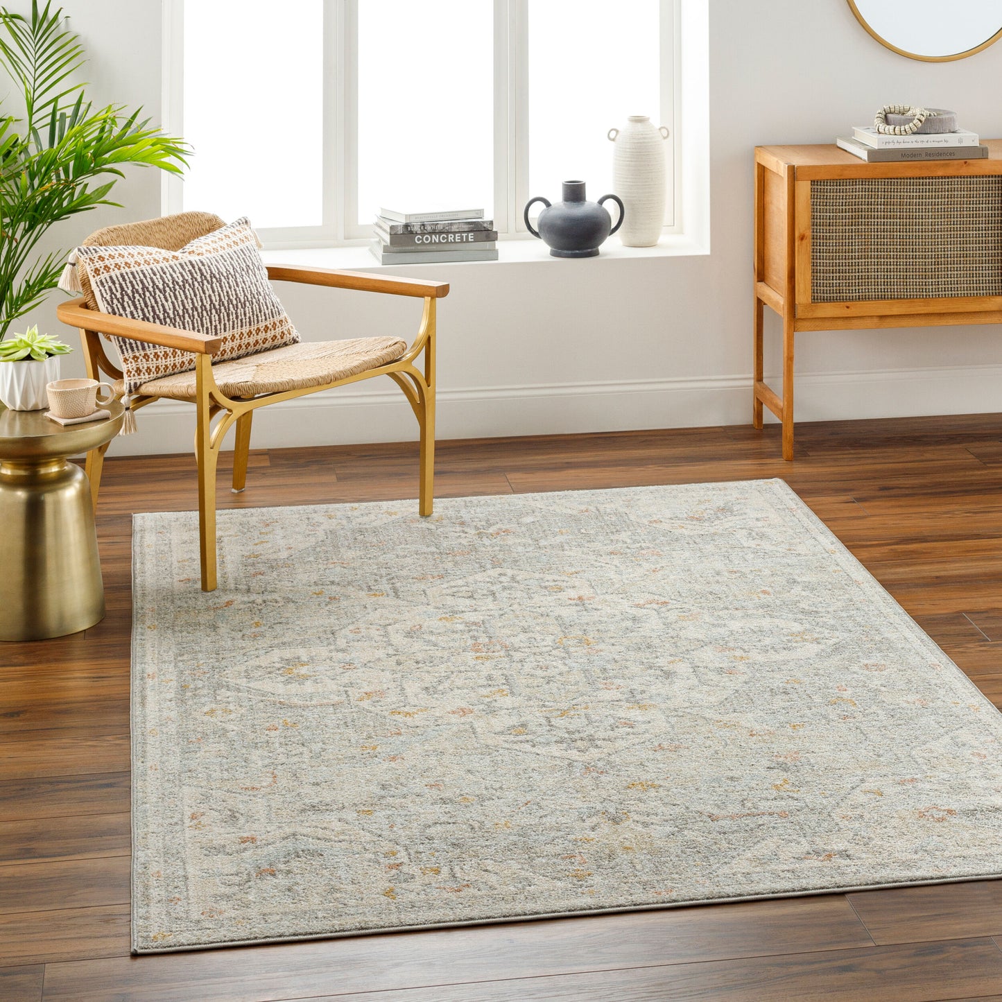 Bitlis BSI-2306 5' x 7' Machine Woven Area Rug