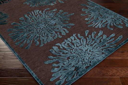 Alfombra tejida a máquina Basílica BSL-7159 de 2,7 x 3,6 m