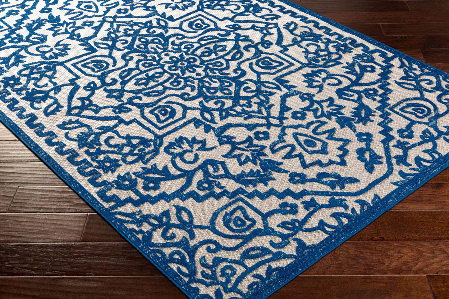 Big Sur BSR-2301 5' x 7' Machine Woven Indoor/Outdoor Area Rug