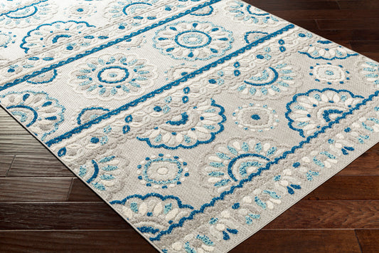 Big Sur BSR-2305 2' x 3' Machine Woven Indoor/Outdoor Accent Rug