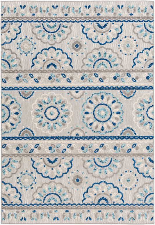 Big Sur BSR-2305 8' x 10' Machine Woven Indoor/Outdoor Area Rug