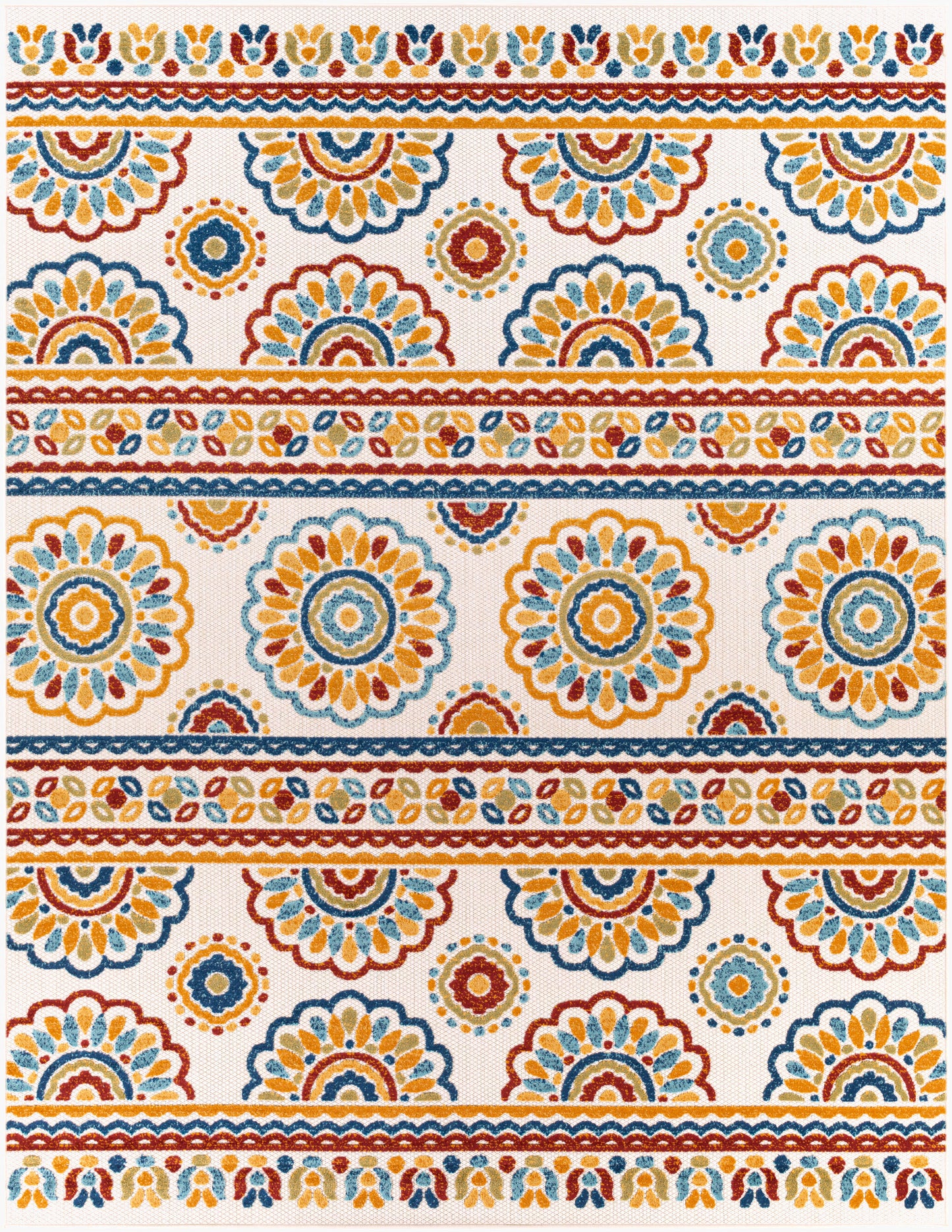 Big Sur BSR-2307 8' x 10' Machine Woven Indoor/Outdoor Area Rug