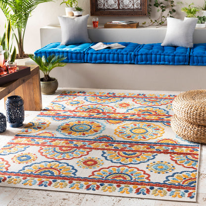 Big Sur BSR-2307 8' x 10' Machine Woven Indoor/Outdoor Area Rug