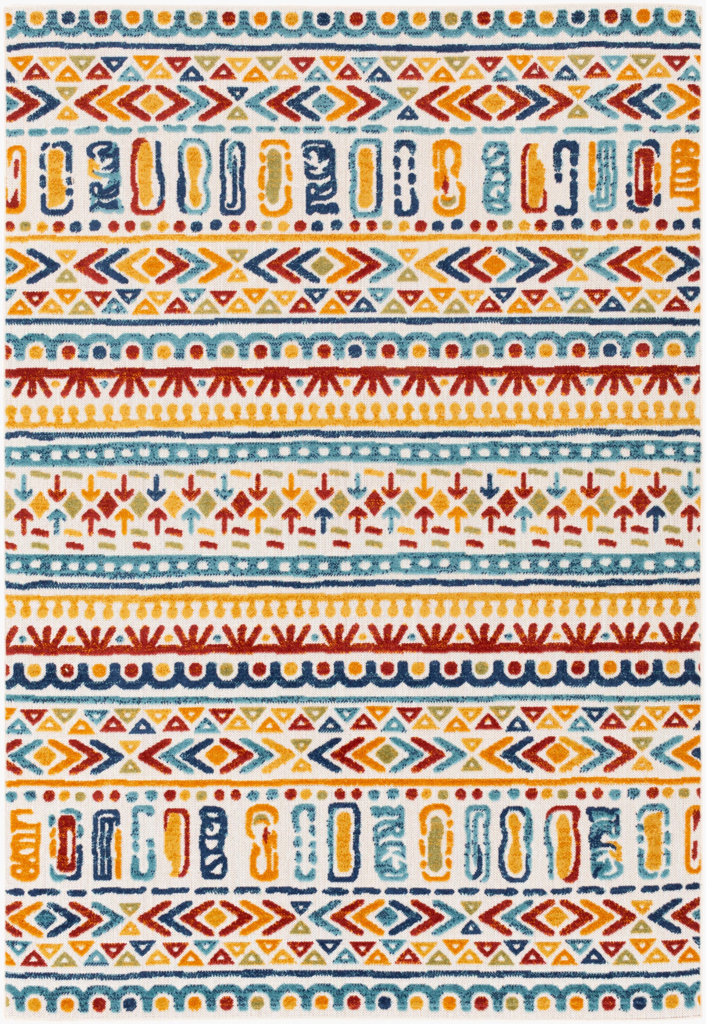 Big Sur BSR-2314 8' x 10' Machine Woven Indoor/Outdoor Area Rug