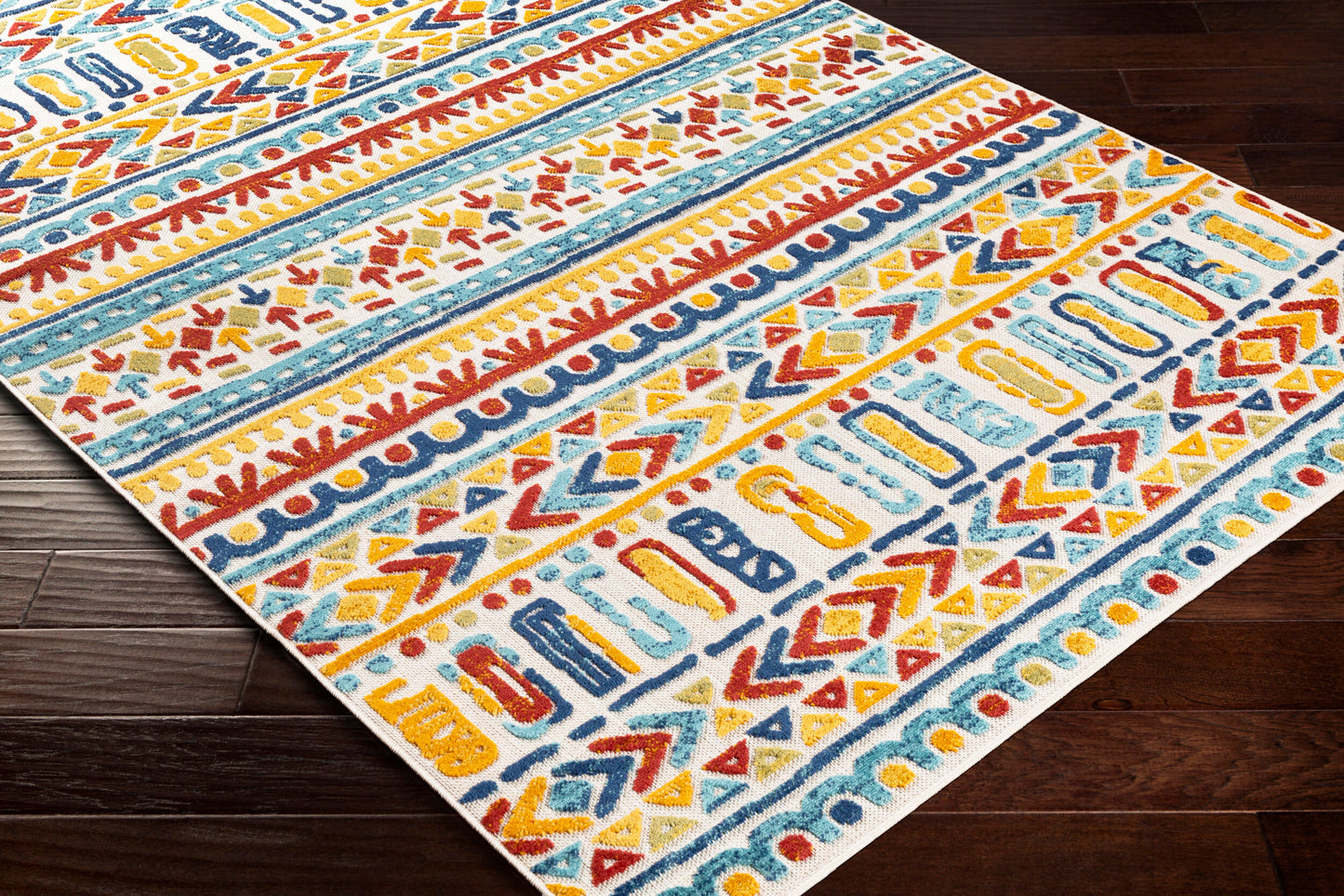 Big Sur BSR-2314 8' x 10' Machine Woven Indoor/Outdoor Area Rug