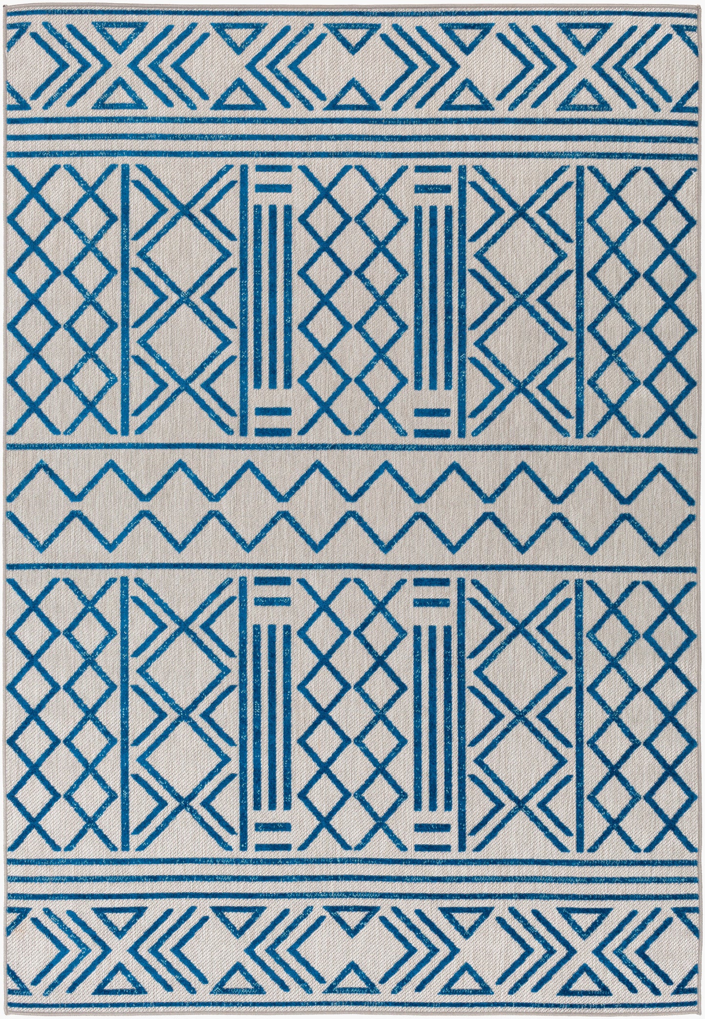 Big Sur BSR-2315 5' x 7' Machine Woven Indoor/Outdoor Area Rug