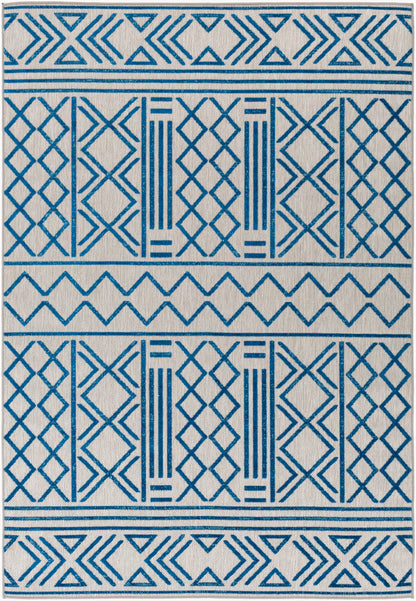 Big Sur BSR-2315 5' x 7' Machine Woven Indoor/Outdoor Area Rug