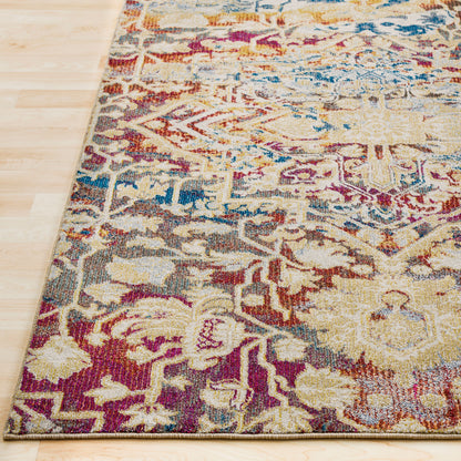 Alfombra decorativa tejida a máquina Bosphorous BSS-3400 de 2' x 3'