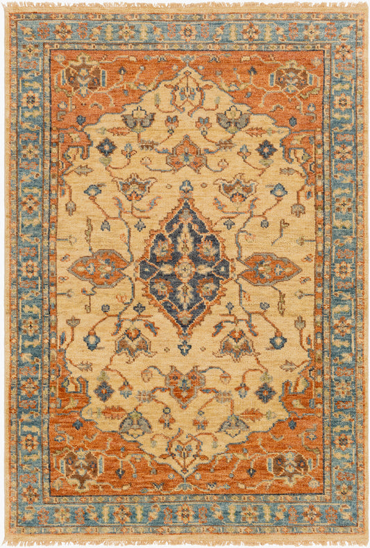 Biscayne BSY-2300 2' x 3' Handmade Wool Accent Rug