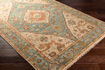 Biscayne BSY-2301 2' x 3' Handmade Wool Accent Rug