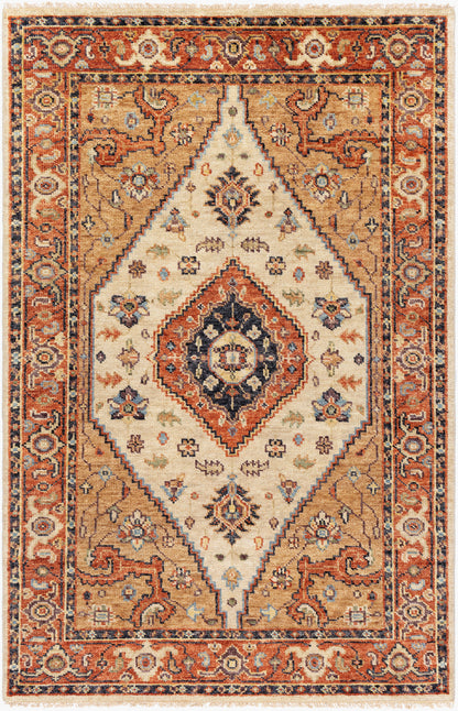 Biscayne BSY-2302 2' x 3' Handmade Wool Accent Rug