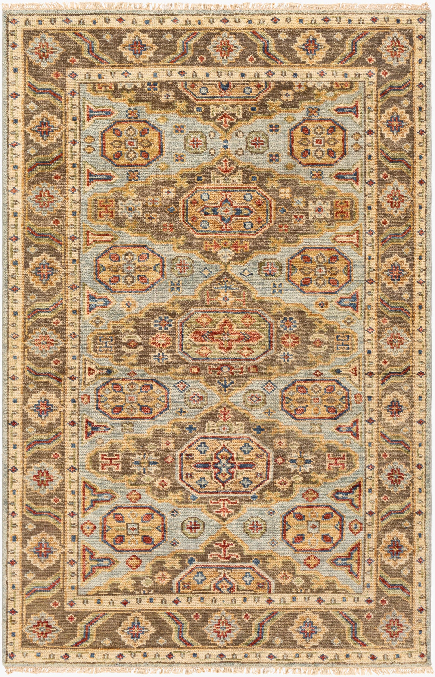 Biscayne BSY-2303 2' x 3' Handmade Wool Accent Rug