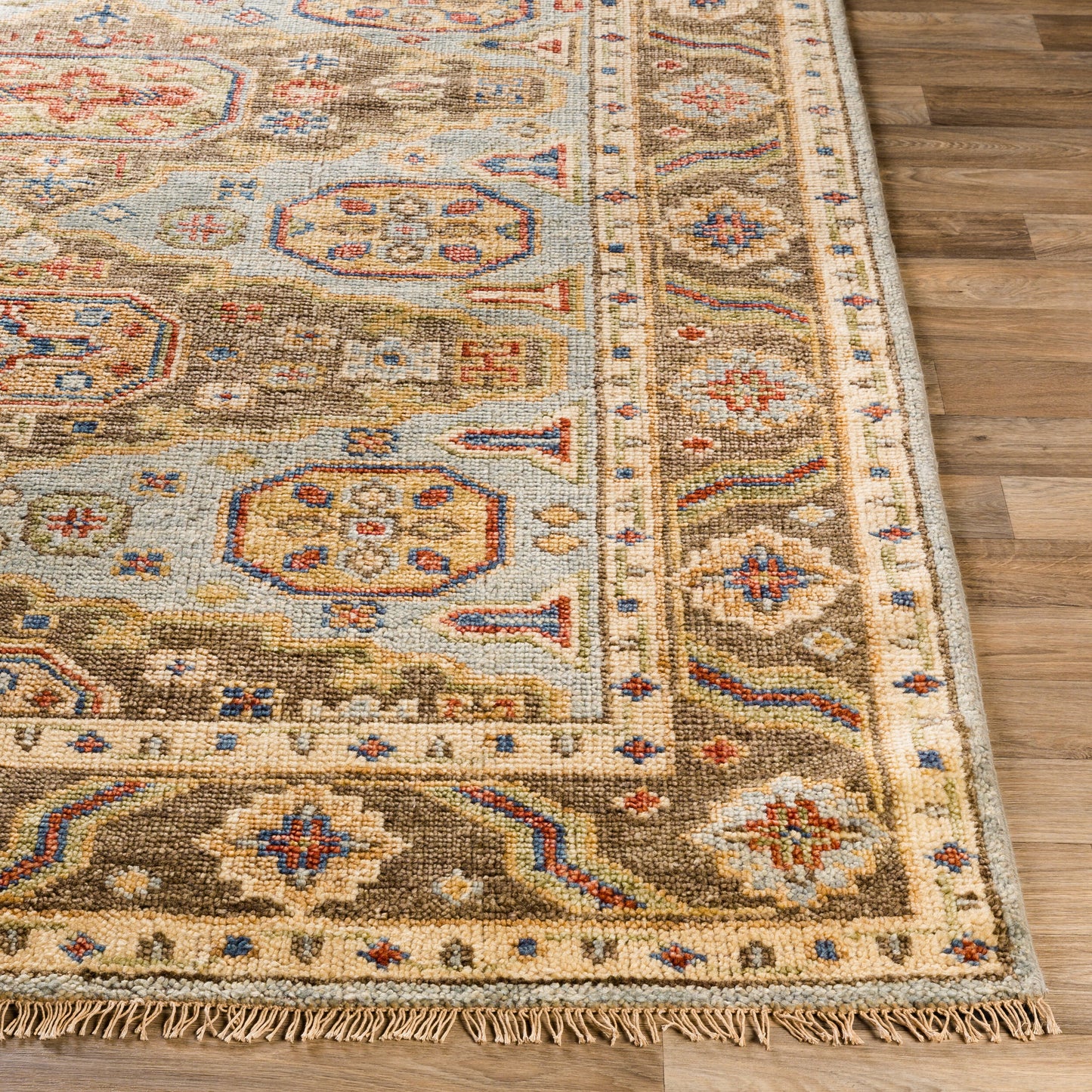 Biscayne BSY-2303 2' x 3' Handmade Wool Accent Rug