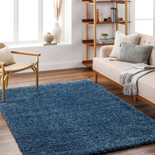 Alfombra tejida a máquina Bogotá Shag BTG-2308 de 2,7 x 3,6 m