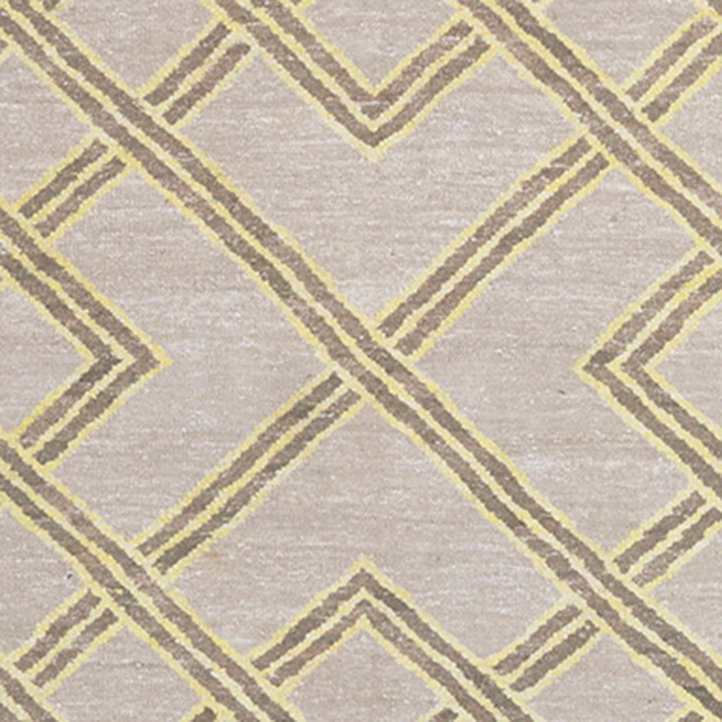 Alfombra de seda sintética hecha a mano Brighton BTN-4000 de 2,7 x 3,6 m